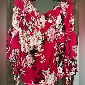 Floral Off-Shoulder Top